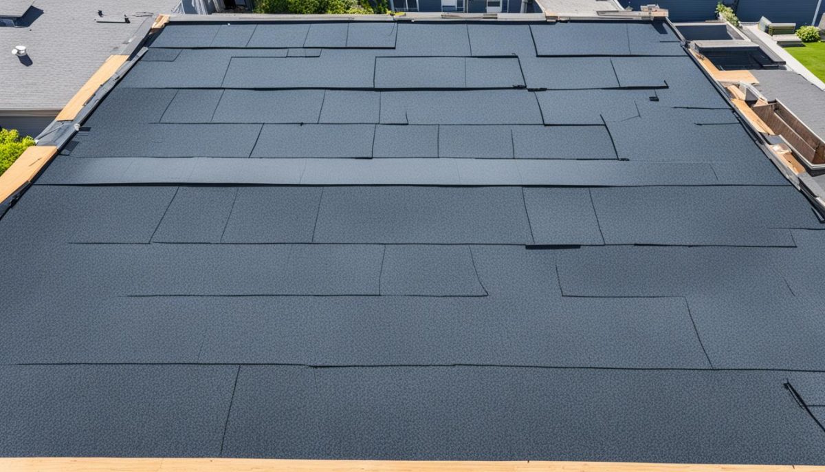 clean roof for rubber roof installation